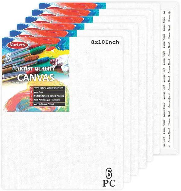 White_Cotton_Canvas_Board_For_Painting_Pack_Of_6