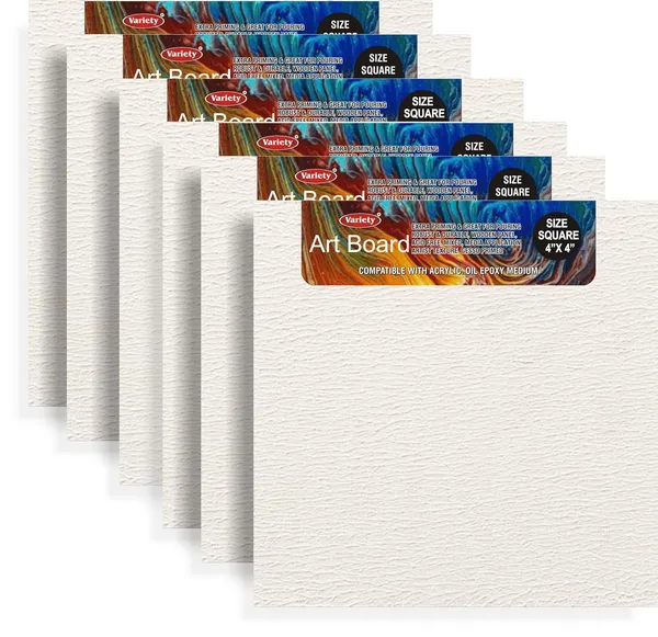 White_Artists_Art_Board_Gesso_Primed_For_Painting_Pack_Of_6