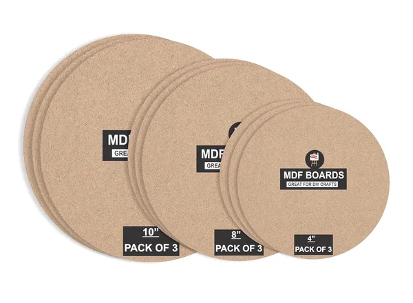 Mdf_Round_10"8"4"_Brown_Mdf_Round_Boards_For_Art_And_Craft_Wood_Mdf_For_Craft_Work_Diy_Mdf_Cutouts_And_3.5_mm_Thickness_Pack_OF_9