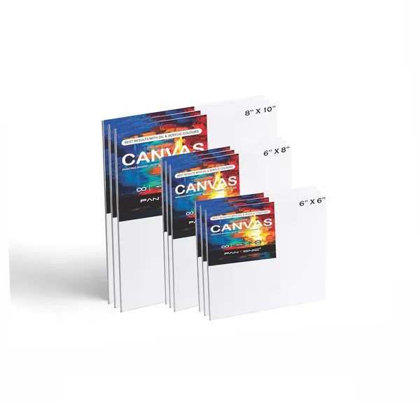 Pack_Of_9_White_Canvas_Boards_For_Painting_Acrylic_Oil_Painting_Board