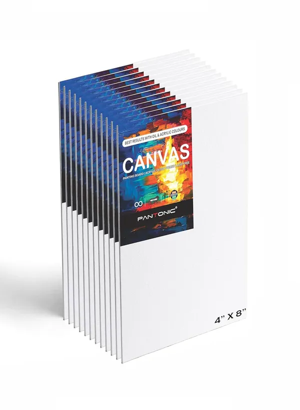 2_White_Mini_Canvas_Boards_For_Painting_Acrylic_Oil_Painting_Board