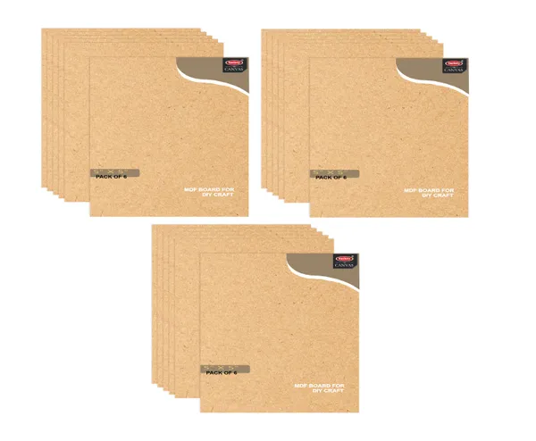 VARIETY_CANVAS_MDF_BOARDS_5X5_INCH_FOR_CRAFT_WORK_And_3.5_mm_Thickness_PACK_OF_18