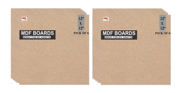 VARIETY_CANVAS_MDF_BOARDS_12X12_INCH_FOR_CRAFT_WORK_And_3.5_mm_Thickness_PACK_OF_12