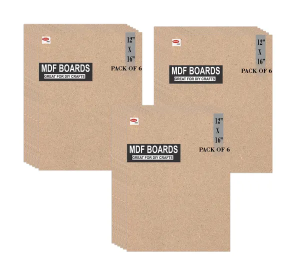 VARIETY_CANVAS_MDF_BOARDS_12X16_INCH_FOR_CRAFT_WORK_And_3.5_mm_Thickness_PACK_OF_18