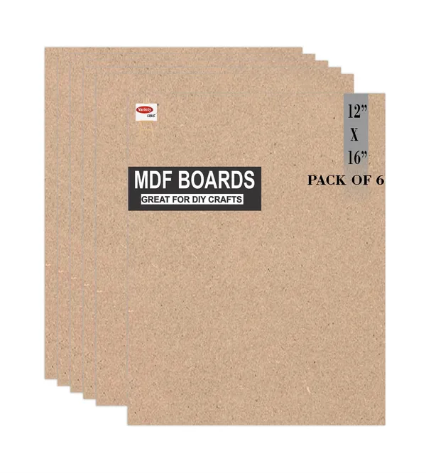 VARIETY_CANVAS_MDF_BOARDS_12X16_INCH_FOR_CRAFT_WORK_And_3.5_mm_Thickness_PACK_OF_6
