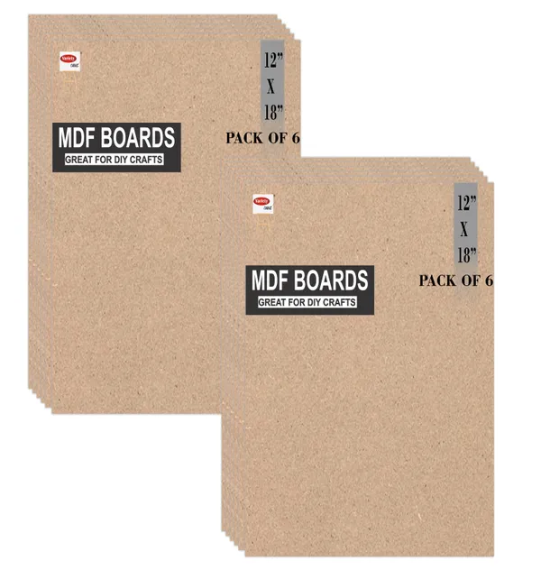 VARIETY_CANVAS_MDF_BOARDS_12X18_INCH_FOR_CRAFT_WORK_And_3.5_mm_Thickness_PACK_OF_12