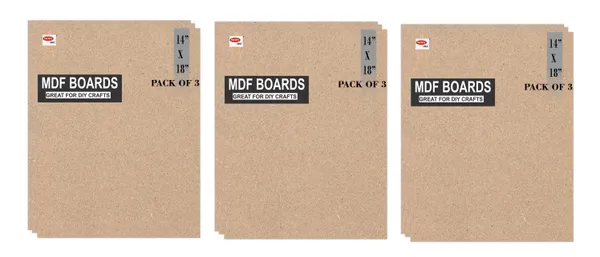 VARIETY_CANVAS_MDF_BOARDS_14X18_INCH_FOR_CRAFT_WORK_And_3.5_mm_Thickness_PACK_OF_9