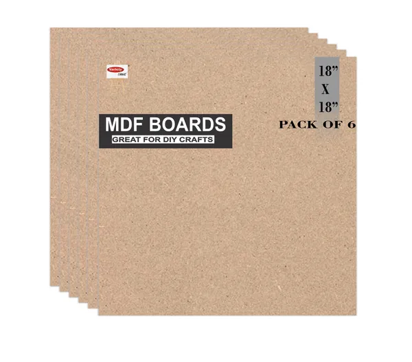 VARIETY_CANVAS_MDF_BOARDS_18X18_INCH_FOR_CRAFT_WORK_And_3.5_mm_Thickness_PACK_OF_6