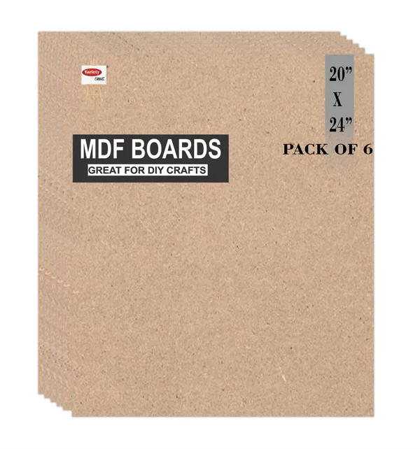 VARIETY_CANVAS_MDF_BOARDS_20X24_INCH_FOR_CRAFT_WORK_And_3.5_mm_Thickness_PACK_OF_6