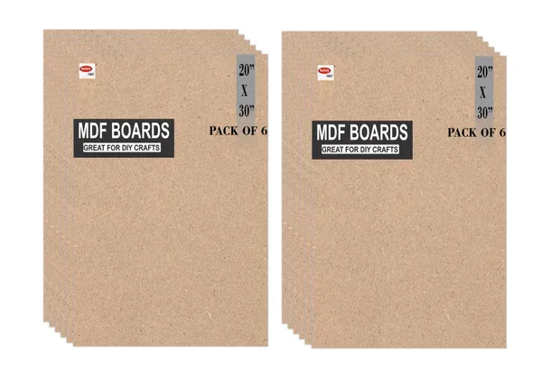 VARIETY_CANVAS_MDF_BOARDS_20X30_INCH_FOR_CRAFT_WORK_And_3.5_mm_Thickness_PACK_OF_12