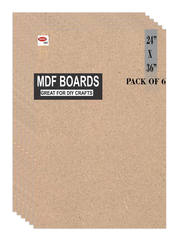 VARIETY_CANVAS_MDF_BOARDS_24X36_INCH_FOR_CRAFT_WORK_And_3.5_mm_Thickness_PACK_OF_6