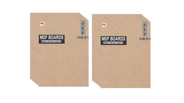 VARIETY_CANVAS_MDF_BOARDS_6X8_INCH_FOR_CRAFT_WORK_And_3.5_mm_Thickness_PACK_OF_12