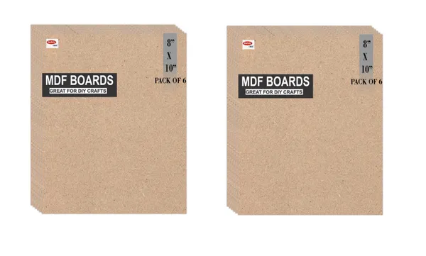 VARIETY_CANVAS_MDF_BOARDS_8X10_INCH_FOR_CRAFT_WORK_And_3.5_mm_Thickness_PACK_OF_12