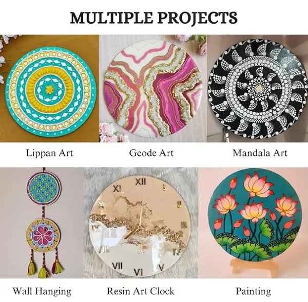 VARIETY_ROUND_MDF_BOARDS_3_INCH_And_3.5_mm_Thickness_PACK_OF_18