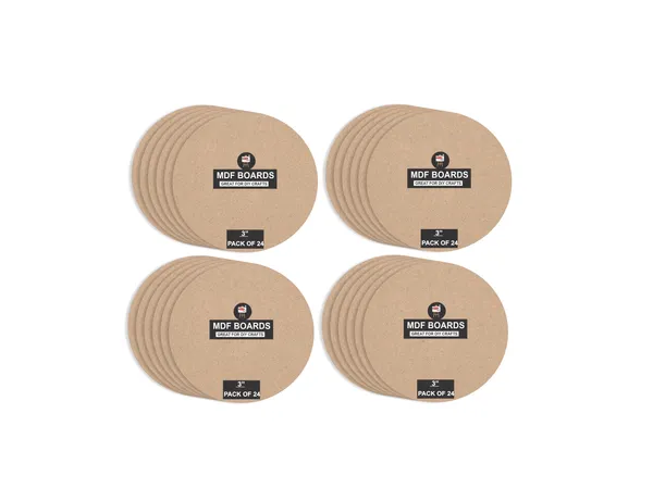 VARIETY_ROUND_MDF_BOARDS_3_INCH_And_3.5_mm_Thickness_PACK_OF_24