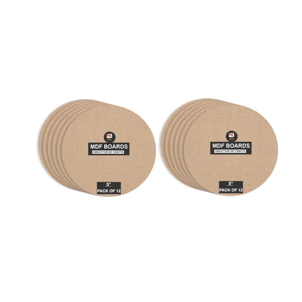 VARIETY_ROUND_MDF_BOARDS_5_INCH_And_3.5_mm_Thickness_PACK_OF_12