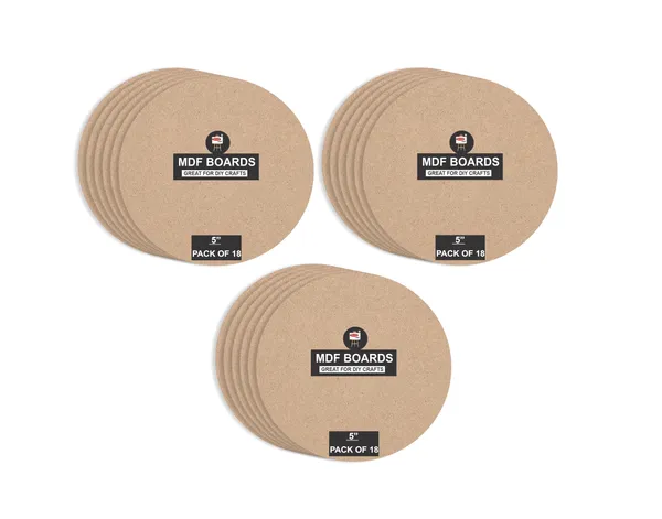 VARIETY_ROUND_MDF_BOARDS_5_INCH_And_3.5_mm_Thickness_PACK_OF_18