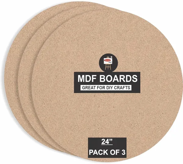 VARIETY__ROUND_MDF_BOARD_24"_And_3.5_mm_Thickness___PACK_OF_3