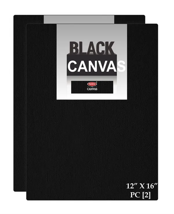Variety_Canvas_12_X_16_Inch_Black_Canvas_Boards_for_Painting_Pack_of_2
