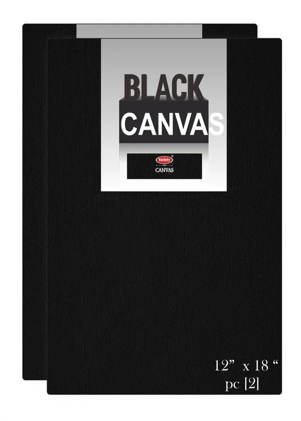 Variety_Canvas_12_X_18_Inch_Black_Canvas_Boards_for_Painting_Pack_of_2