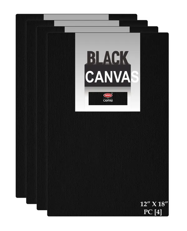 Variety_Canvas_12_X_18_Inch_Black_Canvas_Boards_for_Painting_Pack_of_4