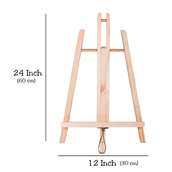 Variety_Canvas_24_Inch_Artist_Wooden_Easel_Stand_for_Paintings,_Large_Size