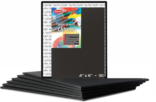 Variety_Canvas_4_X_6_Inch_Black_Canvas_Boards_for_Painting_Pack_of_6
