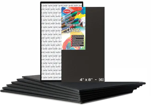 Variety_Canvas_4_X_8_Inch_Black_Canvas_Boards_for_Painting_Pack_of_6