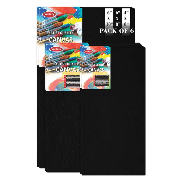 Variety_Canvas_6_Pieces_4X8_,6X8_,6X10__Inch_Black_Canvas_Boards_for_Painting,_Artist_Canvas_Panels_Set