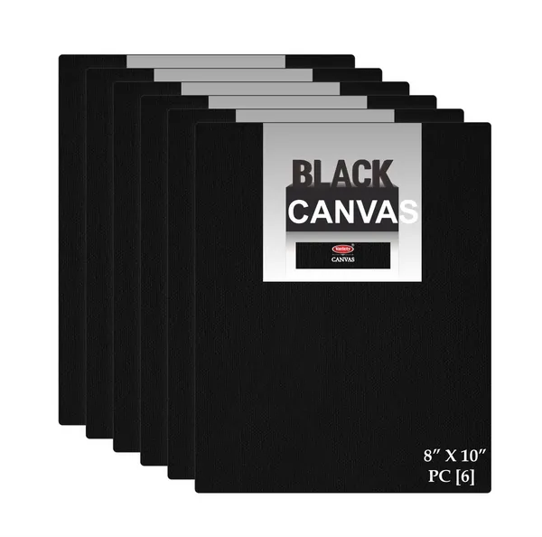 Variety_Canvas_8_X_10_Inch_Black_Canvas_Boards_for_Painting_Pack_of_6