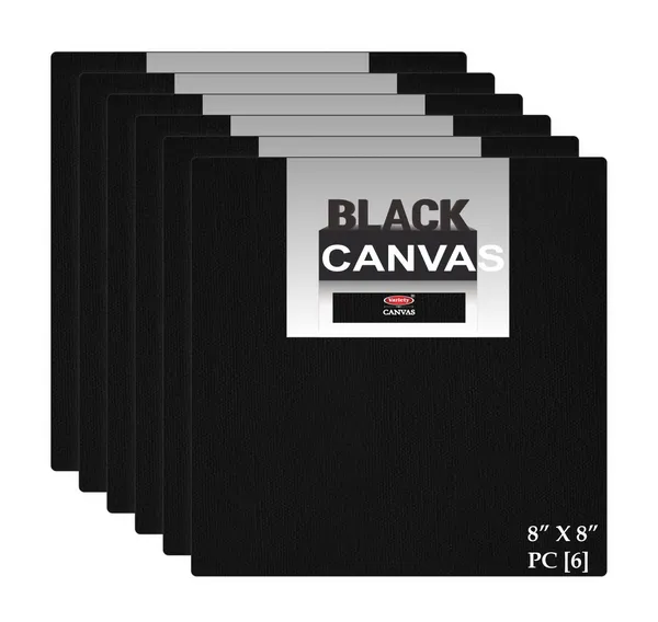 Variety_Canvas_8_X_8_Inch_Black_Canvas_Boards_for_Painting_Pack_of_6