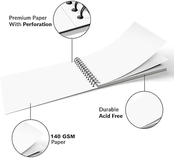 Variety_Canvas_Art_Kit_For_Artists_N_Students_Which_Includes_[_Canvas_Boards_3_Pc,_Round_Canvas_Board_6"4"_2Pc_,_Canvas_Pad_A/3_A/5_2Pc_,_Easel_Stand_Pc_1_,_Sketchnotebook_A/4_A/5_2Pc_0