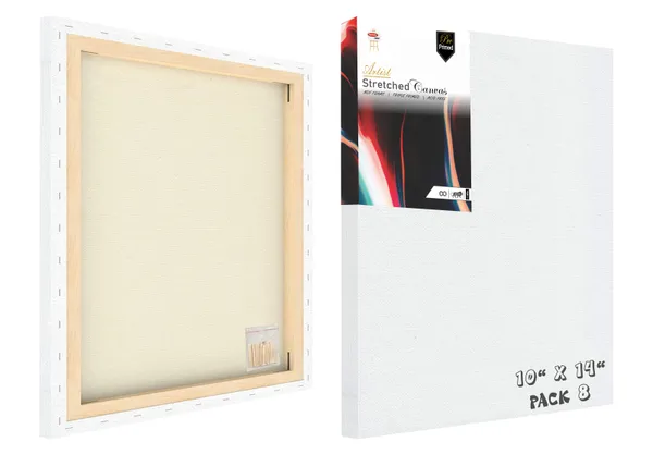 Variety_Canvas®_Premium_Pre_Stretched_Student_frame_canvas_10oz_Triple_primed_10X14_PACK_OF_8