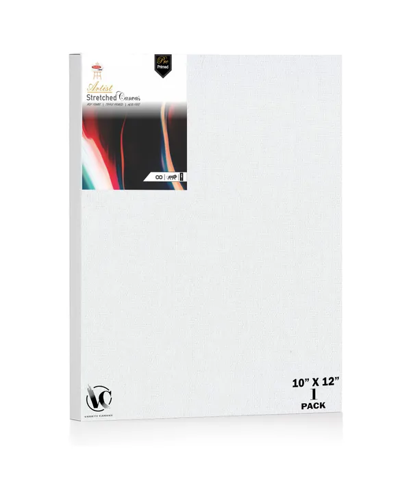 Variety_Canvas®___10"x12"_(25x30_cm),_Pack_of_1__Artist_Series_10_Oz_100%_Cotton_Pre-Stretched_Canvas_with_Wooden_Frame_20x25_mm_|_Primed_Canvas_Stretched_for_Oil_&_Acrylic_Painting.