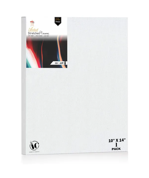 Variety_Canvas®___10"x14"_(25x30_cm),_Pack_of_1__Artist_Series_10_Oz_100%_Cotton_Pre-Stretched_Canvas_with_Wooden_Frame_20x25_mm_|_Primed_Canvas_Stretched_for_Oil_&_Acrylic_Painting.