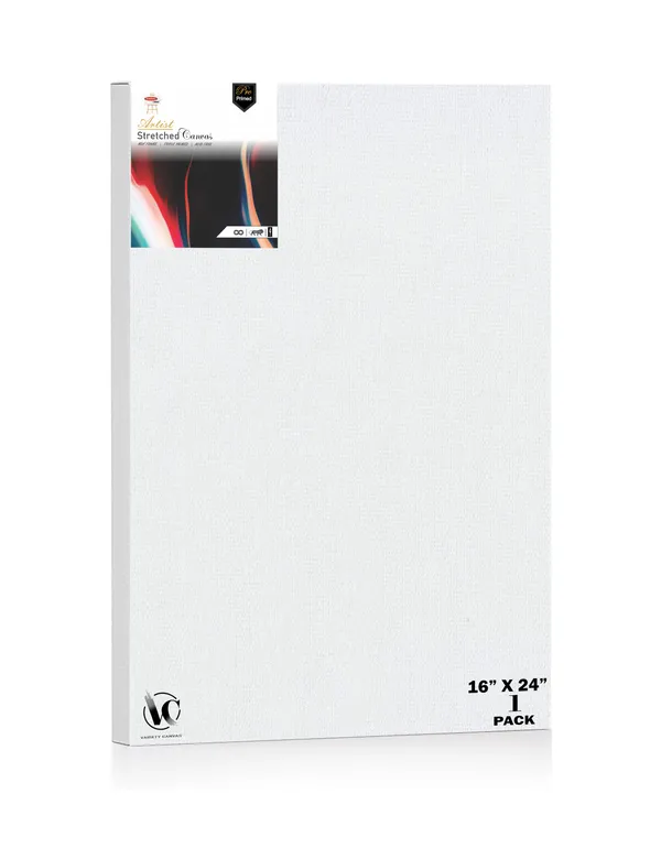 Variety_Canvas®___16"x24"_(40x60_cm),_Pack_of_1__Artist_Series_10_Oz_100%_Cotton_Pre-Stretched_Canvas_with_Wooden_Frame_20x25_mm_|_Primed_Canvas_Stretched_for_Oil_&_Acrylic_Painting.