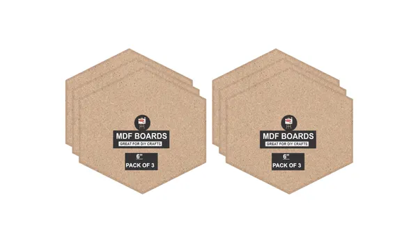 Variety_Mdf_Boards_Hexagon_Design_6_Inch_For_Art_And_Craft_Wood_Mdf_And_3.5_mm_Thickness_Pack_Of_6