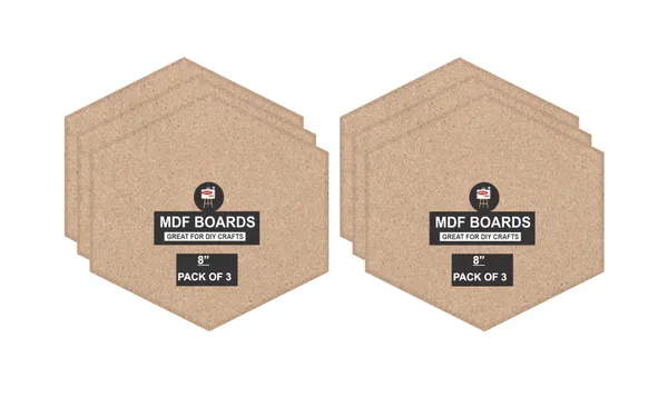 Variety_Mdf_Boards_Hexagon_Design_8_Inch_For_Art_And_Craft_Wood_Mdf_And_3.5_mm_Thickness_Pack_Of_6