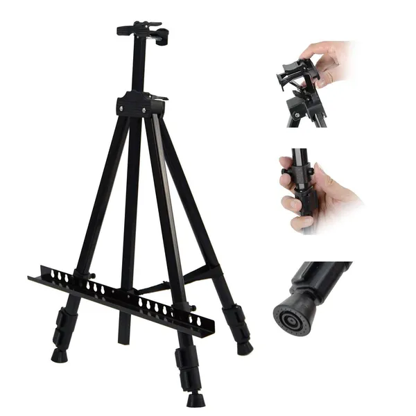 Black_Professional_Tripod_Display_Telescopic_Stand_Artist_Painting_Sketching_Easel_With_Carry_Case