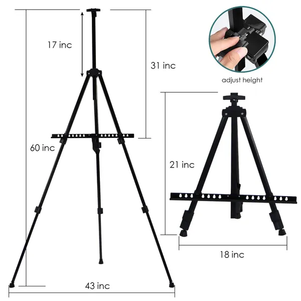 Black_Professional_Tripod_Display_Telescopic_Stand_Artist_Painting_Sketching_Easel_With_Carry_Case