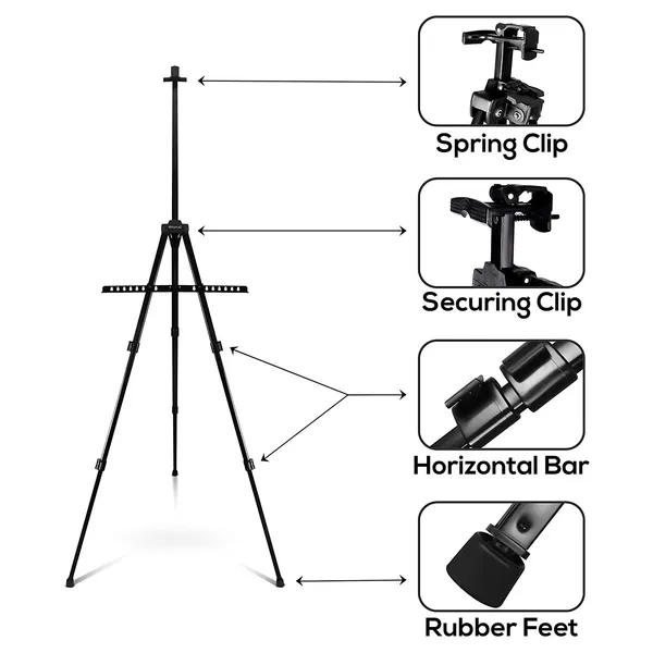 Black_Professional_Tripod_Display_Telescopic_Stand_Artist_Painting_Sketching_Easel_With_Carry_Case