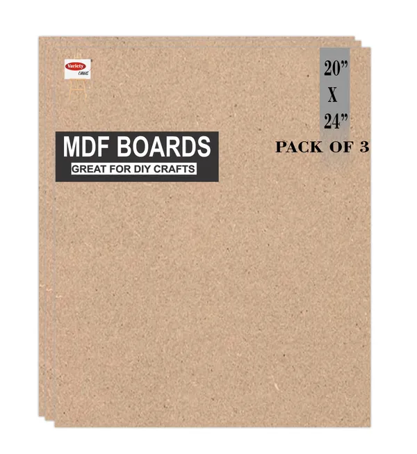 VARIETY_CANVAS_MDF_BOARDS_20X24_INCH_FOR_CRAFT_WORK_And_3.5_mm_Thickness_PACK_OF_3