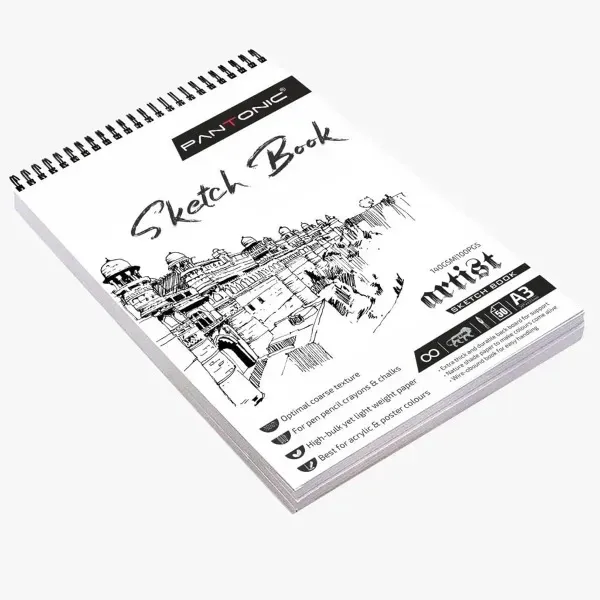 A3_Sketchbook_Set_Top_Spiral-Bound_Sketchpad_for_Artists_Sketching_and_Drawing_Acid_Free_Paper,_for_Doodling_Artist_Oxfort_Sketch_Book_Pack_of_1__[G]