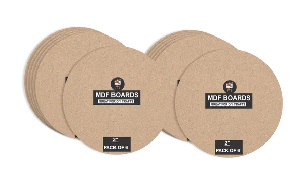 2"_Brown_Round_Mdf_Boards_For_Art_And_Craft_Wood_Round_Mdf_50_Sheets_For_Craft_Work_Diy_Mdf_Cutouts_Pack_Of_12