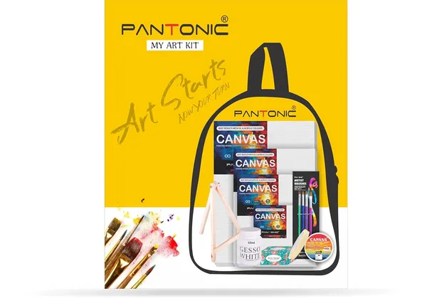 Multicolour_My_Art_Kit_For_Artists_Students_Comes_With_Transparent_Zipper_Bag_0
