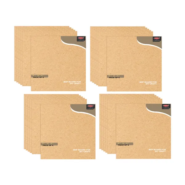 VARIETY_CANVAS_MDF_BOARDS_4X4_INCH_FOR_CRAFT_WORK_And_3.5_mm_Thickness_PACK_OF_24