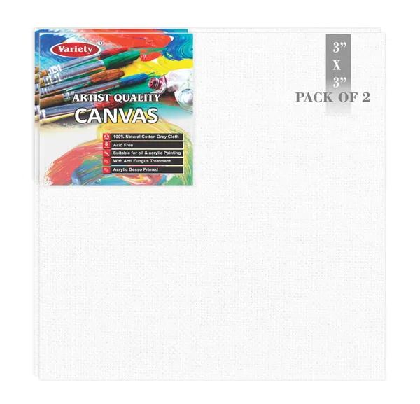 3_X_3_Inch_Cotton_Canvas_Board_For_Acrylic_Painting,_7.5X7.5_Cm,_Medium_Grain_Triple_Primed_White_Color_2