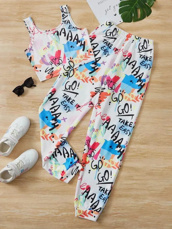 ABCD_FUNCKY_STYLE_MODERN_PRINTED_TOP_&_BOTTOM