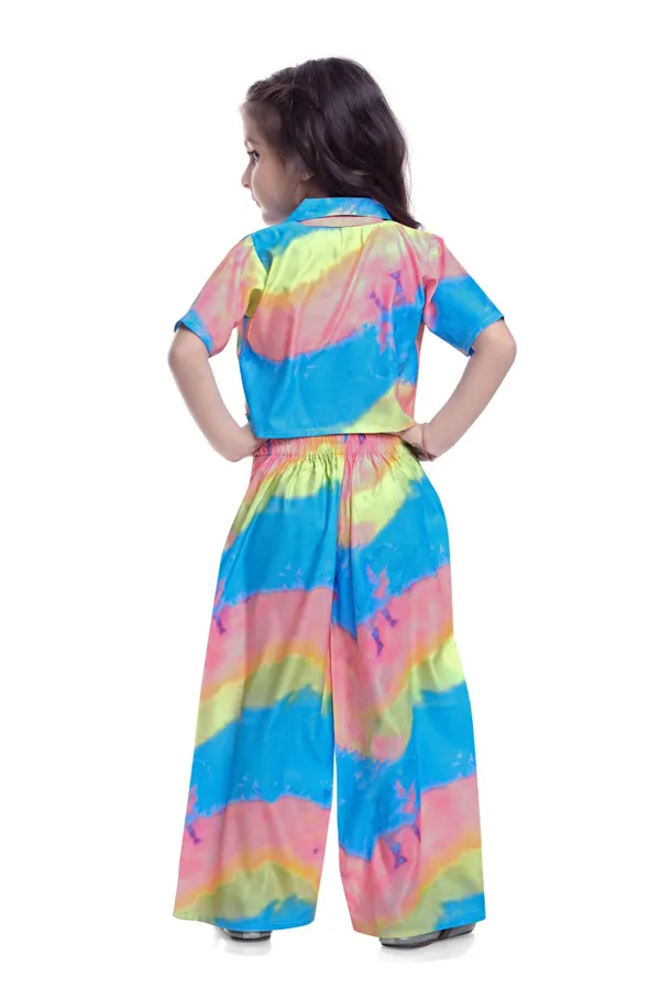 Cotton_Blue_Abstract_Printed_Night_Co-Ordsset_For_Kids