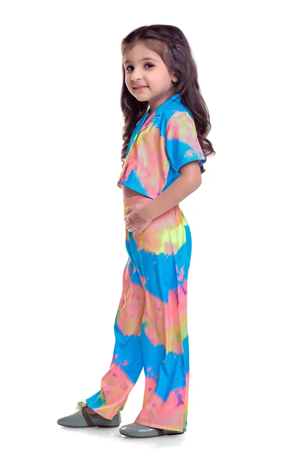 Cotton_Blue_Abstract_Printed_Night_Co-Ordsset_For_Kids
